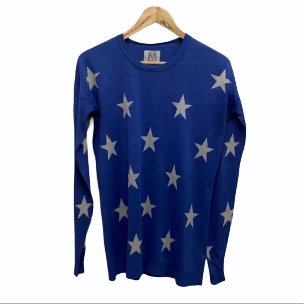Zoe Karssen Loose Fit Stars Sweater Medium